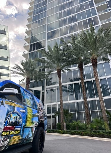 Drone Window Cleaning Fort Lauderdale
