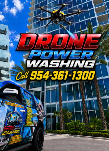drone power washing fort lauderdale fl 