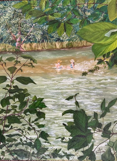 16"x20" oil on canvas panel