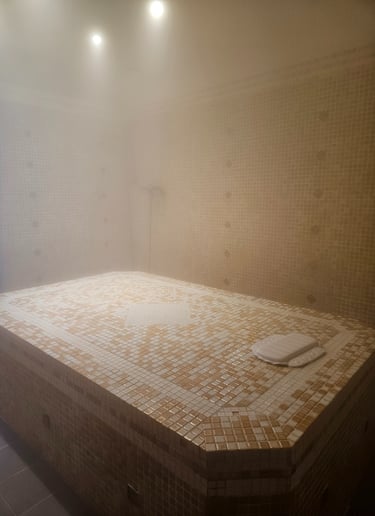 Salle tiède du Hammam