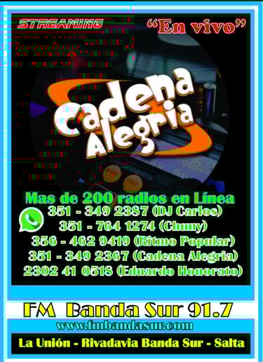 Cadena Alegria de Fm Banda Sur