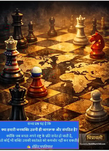 World map as chessboard symbolizing geopolitical strategy and global power competition