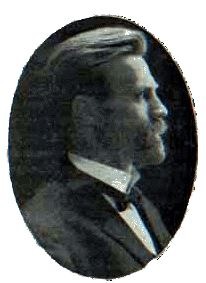 a profile image of a man with a mustache wearing a bowtie