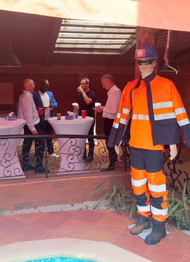 Image du 2ème déjeuner du Club Abidjan HSE