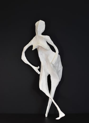 sculpture papier Sète France
