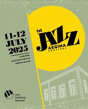 Alekos Vretos at the 1st Aegina Jazz Festival 11th July 2025