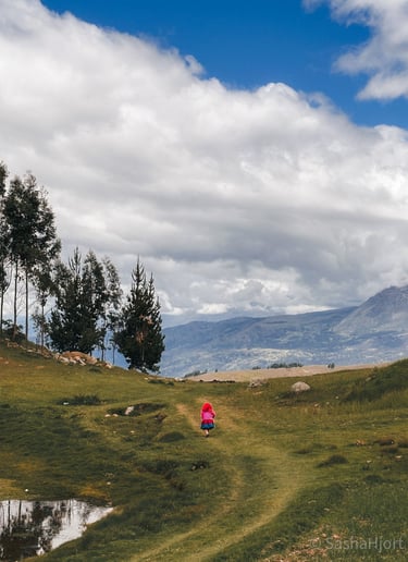 Hike in Wilcacocha in Huaraz