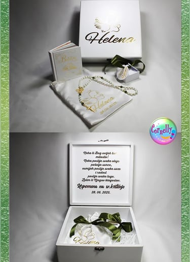 Cornelly Set uspomena za krštenje