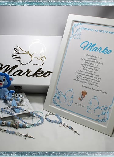 dar za krštenje od kume Cornelly