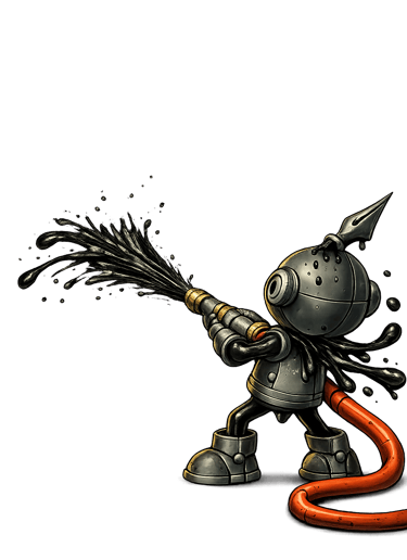 Ink and Iron Mascot