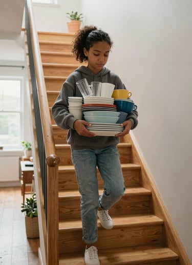 woman in black blazer with brown hair