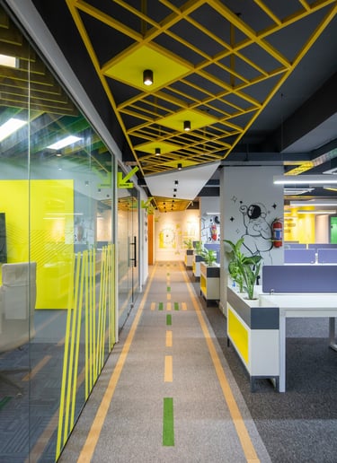 Agencement de bureau sur mesure