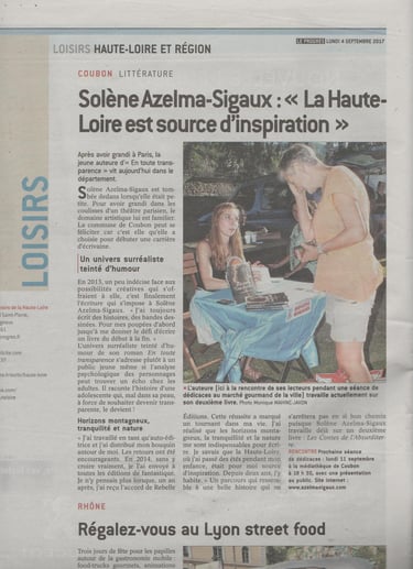 article la tribune le progrès haute loire en toute transparence