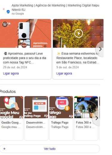 Serviço completo e personalizado para gerenciar e otimizar o Google Perfil de Empresa 