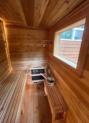 Interior sauna