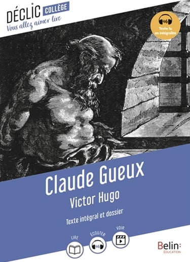Première de couverture du roman Claude Gueux de Victor Hugo