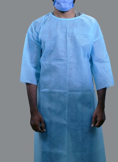 Disposable patient gown