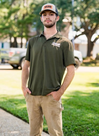 Landon Mestayer Owner of G&M Outdoor Services