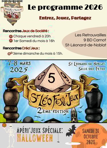 Joueurs de Noblat 2026