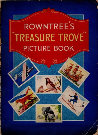 Rowntree's "Treasure Trove" Picture Book Sports Card Album 1932 England
