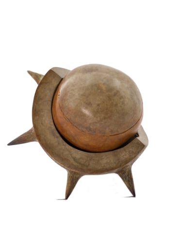 Bronze Sculpture Horse Chestnut Conker By Mark Richard Hall Sculptor