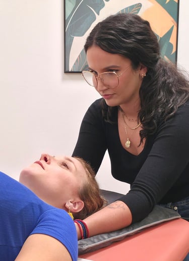 Ostéopathe consultation femme