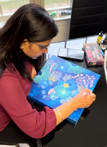 Richa Rashmi at work Richa Gallery