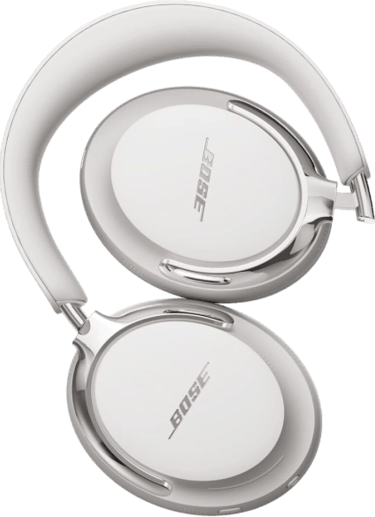 Casque sans fil Bose QuietComfort ultra de 2ème génération blanc nuage plié