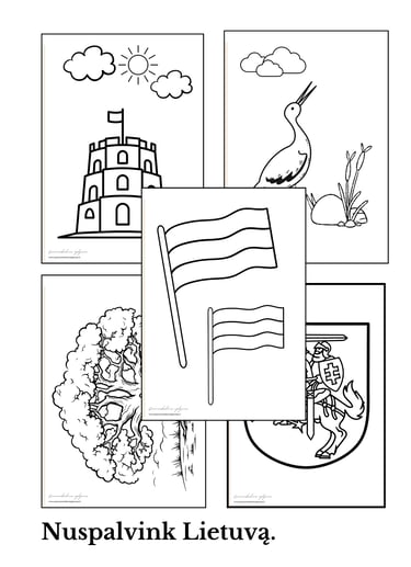 Nuspalvink Lietuvą vasario 16 kovo 13 