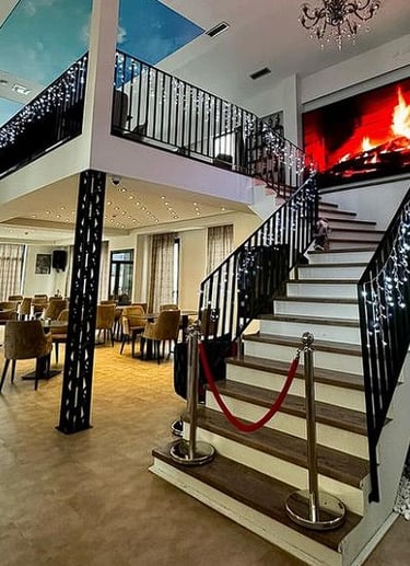 Unutrašnjost - Restoran "Damiano's"