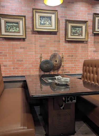 korea house bbq marysville table