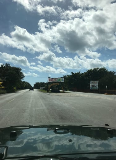 Road Trippin in Cozumel