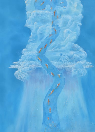 Transmigration by New Mexico Artist John Dick-Peddie