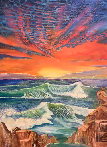 The Coast by New Mexico Artist John Dick-Peddie