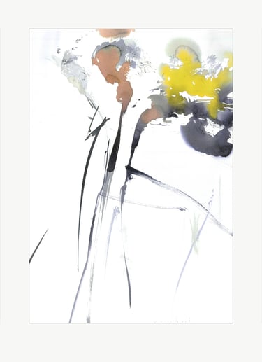 Yuge Kurt, professional watercolor painting 21.8 x 31.8 inch, on sale at online art gallery.