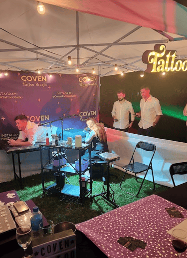 tatuador en tu fiesta casamiento evento