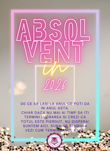 Consultanta redactare lucrare de licenta la comanda