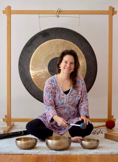 Klangmassage Dithmarschen Klangbad Klangschalen Melanie Albers
