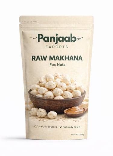 raw makhana