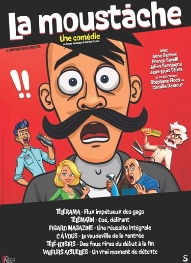 Comédie la moustache