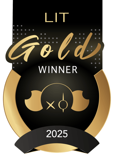 LIT Advertising Awards Gold Winner 2025 badge