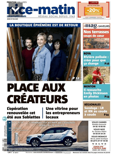 Nice matin Wilfrid Bricourt