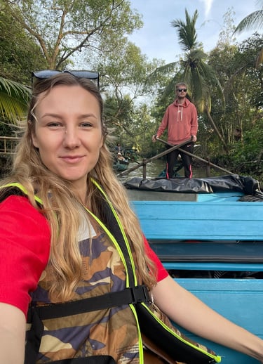 Delta Mekongu, Can Tho, rejs po kanałach