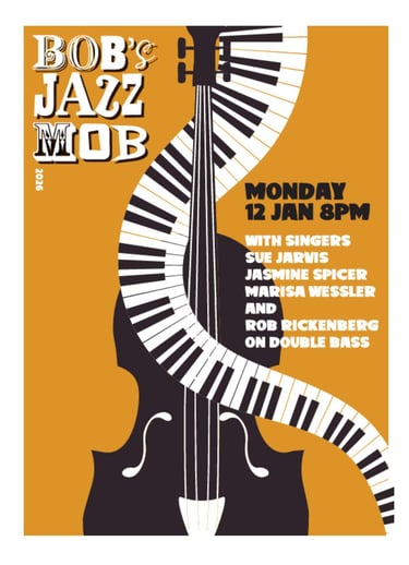 Flyer for a previous gig