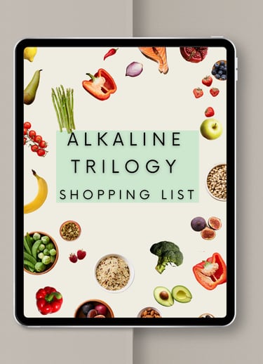 Alkaline diet shopping list