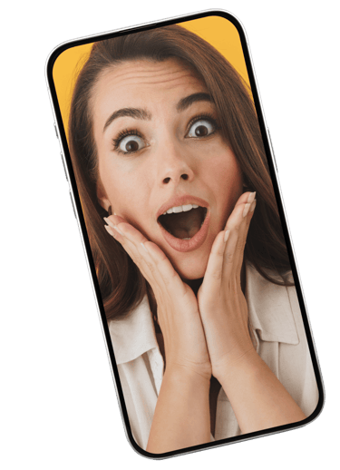 Smartphone mockup displaying the Nirmy app teaser screen for discovering nearby local businesses