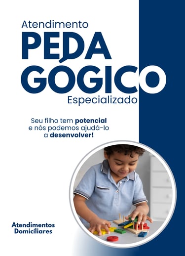 Atendimento Neuropsicopedagógico Domiciliar Exclusivo e Personalizado