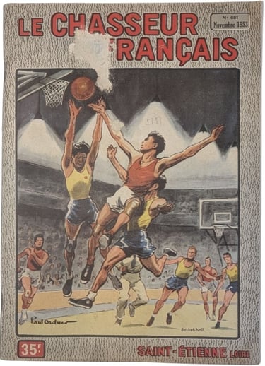 1953 Rare French Basketball Magazine