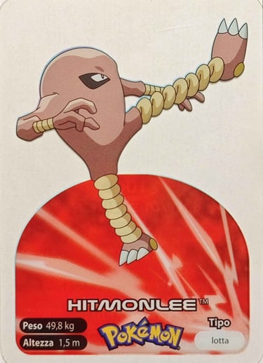 106 Hitmonlee lamincards spécial édition
