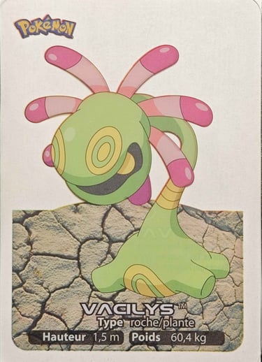 107 Vacilys Lamincards Pokémon série 3